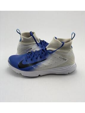 Mens Nike Vapor Untouchable Speed Turf 2 Blue White Football Cleats Size 10